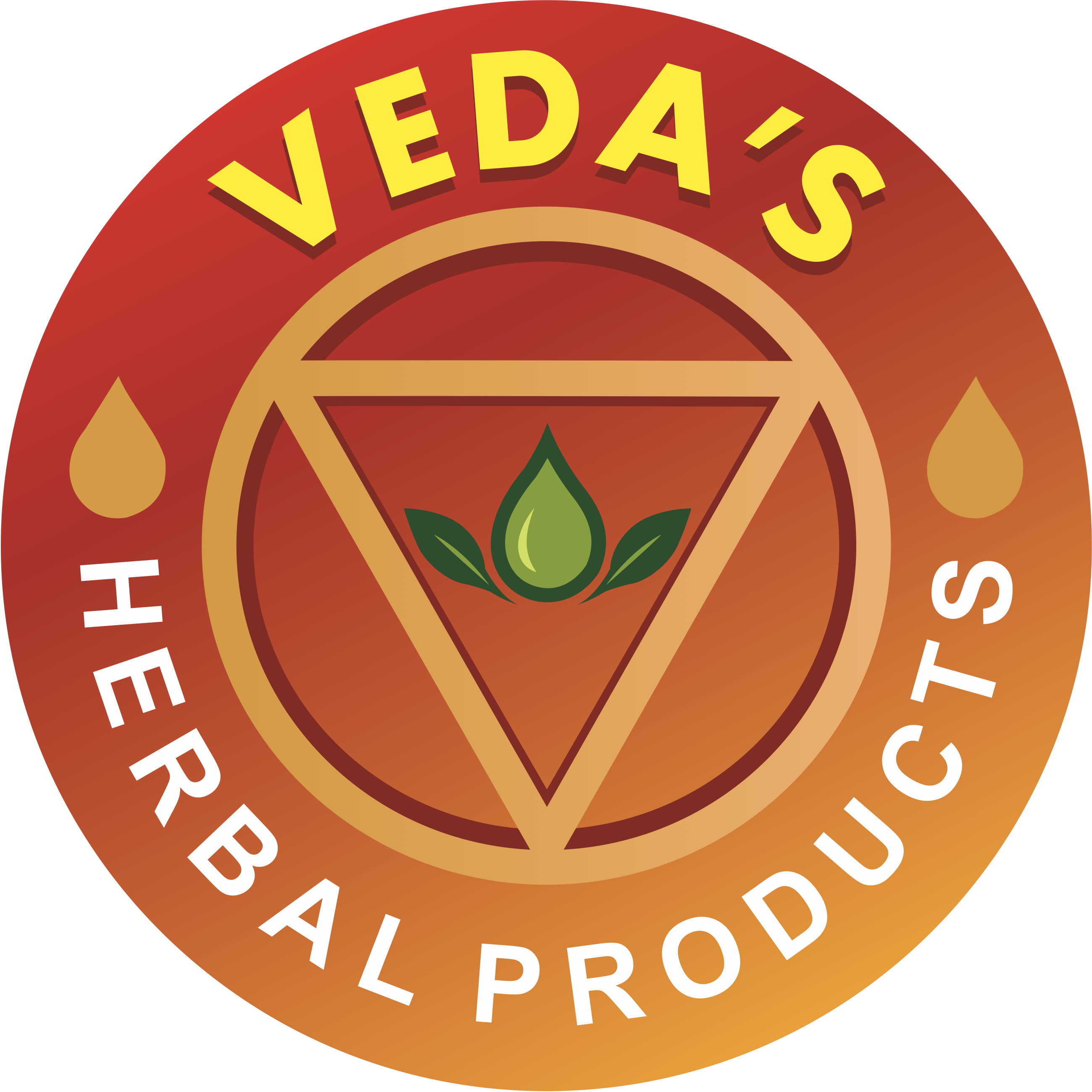 Veda's Herbal Products Logo